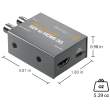  Transmisja Video konwertery sygnału Blackmagic Micro Converter SDI to HDMI 3G wPSU (z zasilaczem) Góra