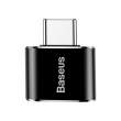  Zasilanie mobilne kable i adaptery Baseus Adapter USB do USB-C 2,4A, czarny Tył