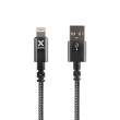 Zasilanie mobilne kable i adaptery Xtorm Kabel USB - Lightning  MFI (1m) czarny Przód