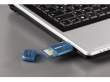 Czytnik Hama USB 2.0 Cardreader 6w1 niebieski Góra