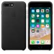  iPhone 7 Plus Apple Leather Case etui iPhone 8 Plus/7 Plus (czarny) Boki