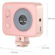 Lampa LED Smallrig mini Video Light Vibe P96 Pro Video Light Pink [4786] Boki