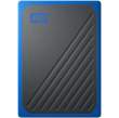  dyski zewnętrzne SSD Western Digital SSD MY Passport GO 500GB Niebieski (odczyt 400 MB/s) Przód