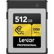 Karta pamięci Lexar CFexpress 512GB Type B Gold Series Przód