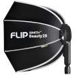 Softbox oktagonalny SMDV Speedbox Flip Beauty Dish 20 Tył