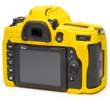 Zbroja EasyCover Osłona gumowa dla Nikon D780 żółta Tył