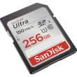 Karta pamięci Sandisk SDXC 256 GB ULTRA 150 MB/s C10 UHS-I Tył