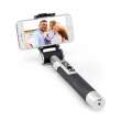  selfie sticki Pictar Uchwt  Smart Selfie Stick Black Silver Przód