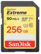 Karta pamięci Sandisk SDXC 256 GB EXTREME 90MB/s V30 C10 UHS-I U3 Przód