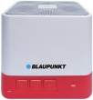 Głośnik Blaupunkt Bluetooth BT02RD srebrno - czerwony Przód