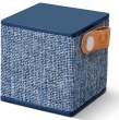 Głośnik Fresh`n Rebel Bluetooth rockbox cube fabrick edition niebieski Przód
