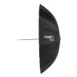 Parasol GlareOne Orb 100 srebrny z dyfuzorem Tył