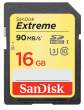 Karta pamięci Sandisk SDHC 16 GB EXTREME 90MB/s C10 UHS-I U3 Przód