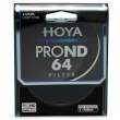  Filtry, pokrywki połówkowe i szare Hoya NDx64 Pro 67 mm Przód