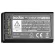  Akcesoria do lamp studyjnych akumulatory Godox WB100PRO do AD100PRO Przód