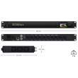 Transmisja Video konwertery sygnału Blackmagic 2110 IP SDI to HDMI 12G-10 Tył
