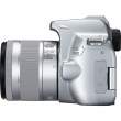Lustrzanka Canon EOS 250D srebny + 18-55 mm f/4-5.6 Tył