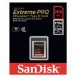 Karta pamięci Sandisk CFexpress Typ B Extreme Pro 256GB 1700MB/s Boki