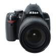 Aparat UŻYWANY Nikon D3000 czarny + ob. 18-105 VR s.n. 6367445-32829251 Przód