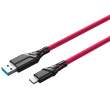 Kable USB do aparatów Mathorn MTC-200 USB A - USB C 2m 10Gb/s Magenta Przód