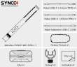  Audio mikrofony Synco D30 mikrofon shotgun - superkardioidalny kierunkowy Góra