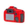 Zbroja EasyCover osłona gumowa dla Canon 7D mark II czerwona Tył