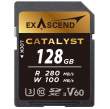 Karta pamięci Exascend SDXC Catalyst UHS-II V60 128GB Przód