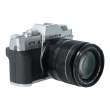 Aparat UŻYWANY FujiFilm X-T30 + ob. 18-55 mm f/2.8-4.0 OIS srebrny s.n. 9AQ08832 Boki