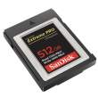 Karta pamięci Sandisk CFexpress TYP B Extreme Pro 512GB 1700MB/s Tył