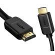  Kable HDMI Baseus kabel HDMI 2.0 4K 30Hz, 3D, HDR, 18Gbps, 8m (czarny) CAKGQ-E01 Góra