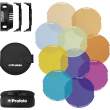  filtry i dyfuzory Profoto Filtry OCF Color Gel Starter Kit 10 kolorów Przód