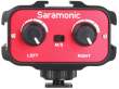  Audio akcesoria audio Saramonic Adapter audio SR-AX100 3.5 mm in/out do VDSLR i kamer Przód