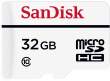 Karta pamięci Sandisk microSDHC 32 GB High Endurance Video Monitoring Home Przód