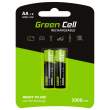 Akumulatory Green Cell 2x AA HR6 2000mAh Przód