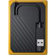  dyski zewnętrzne SSD Western Digital SSD MY Passport GO 1TB Żółty (odczyt 400 MB/s) Boki