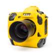 Zbroja EasyCover osłona gumowa dla Nikon D5 żółta Przód