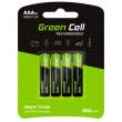 Akumulatory Green Cell 4x AAA HR03 800mAh Przód