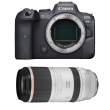 Aparat cyfrowy Canon Zestaw EOS R6 + RF 100-500 F 4.5-7.1 L IS USM Przód