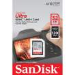 Karta pamięci Sandisk SDHC 32 GB ULTRA 120 MB/s C10 UHS-I Góra