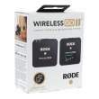  Audio systemy bezprzewodowe Rode Wireless GO II Single - bezprzewodowy system audio - Outlet Tył