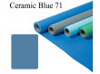 Tło kartonowe Fomei 2.72 x 11 m - Ceramic Blue Przód