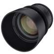 Obiektyw Samyang 85 mm T1.5 VDSLR II MFT Góra