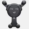  mocowania samochodowe Baseus uchwyt samochodowy emoticon (SUYL-EMJX) czarny Przód