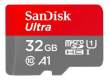 Karta pamięci Sandisk microSDHC 32 GB ULTRA 100MB/s C10, A1 + adapter SD + aplikacja Memory Zone Android Przód