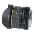 Obiektyw UŻYWANY Samyang 8 mm f/3.5 UMC Fish-eye CSII Canon D111E0328 Góra