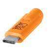  Kable USB do aparatów Tethertools KABEL USB-C 2.0 Mini-B 8-Pin 4.6m pomarańczowy (CUC2615-ORG) Góra
