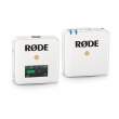  systemy bezprzewodowe Rode Wireless GO bezprzewodowy system audo (biały) Przód