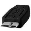  Kable USB do aparatów Tethertools TetherPro USB-C Micro-B 4,6m czarny Boki