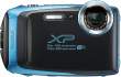 Aparat cyfrowy FujiFilm XP130 niebieski, wodoodporny, wstrząsoodporny Tył