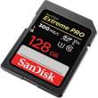 Karta pamięci Sandisk SDXC 128 GB EXTREME PRO 300MB/s C10 UHS-II V90Przód